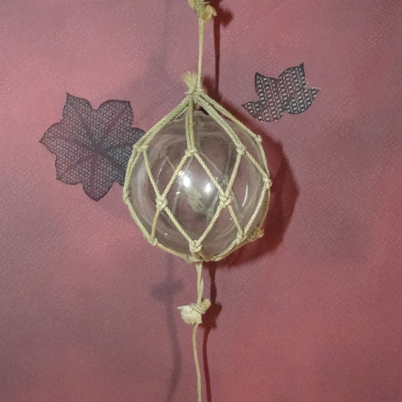 Other - Contemporary clear  Glass Fishing Float Ball 3"